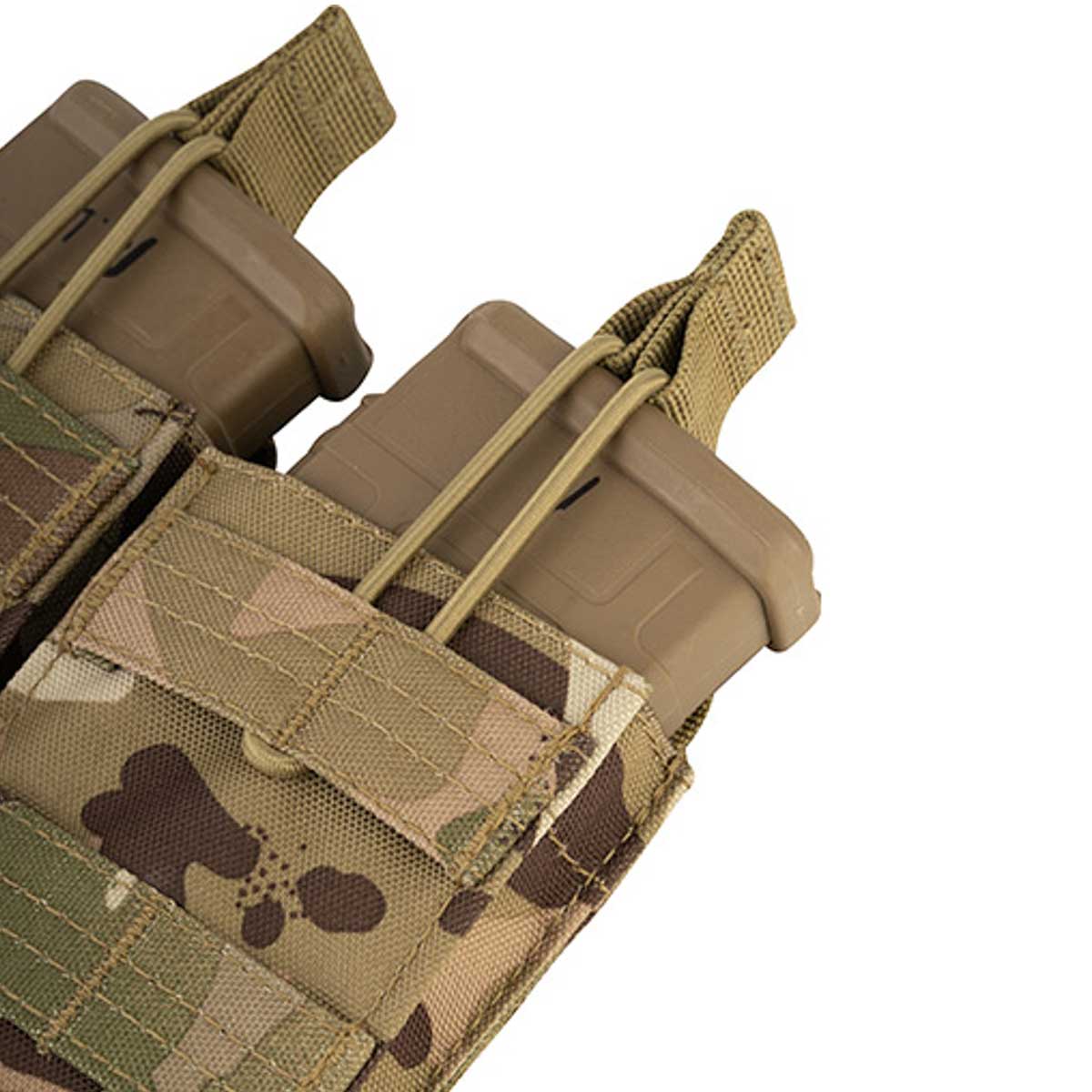 retension straps of viper vcam quick release double mag pouch