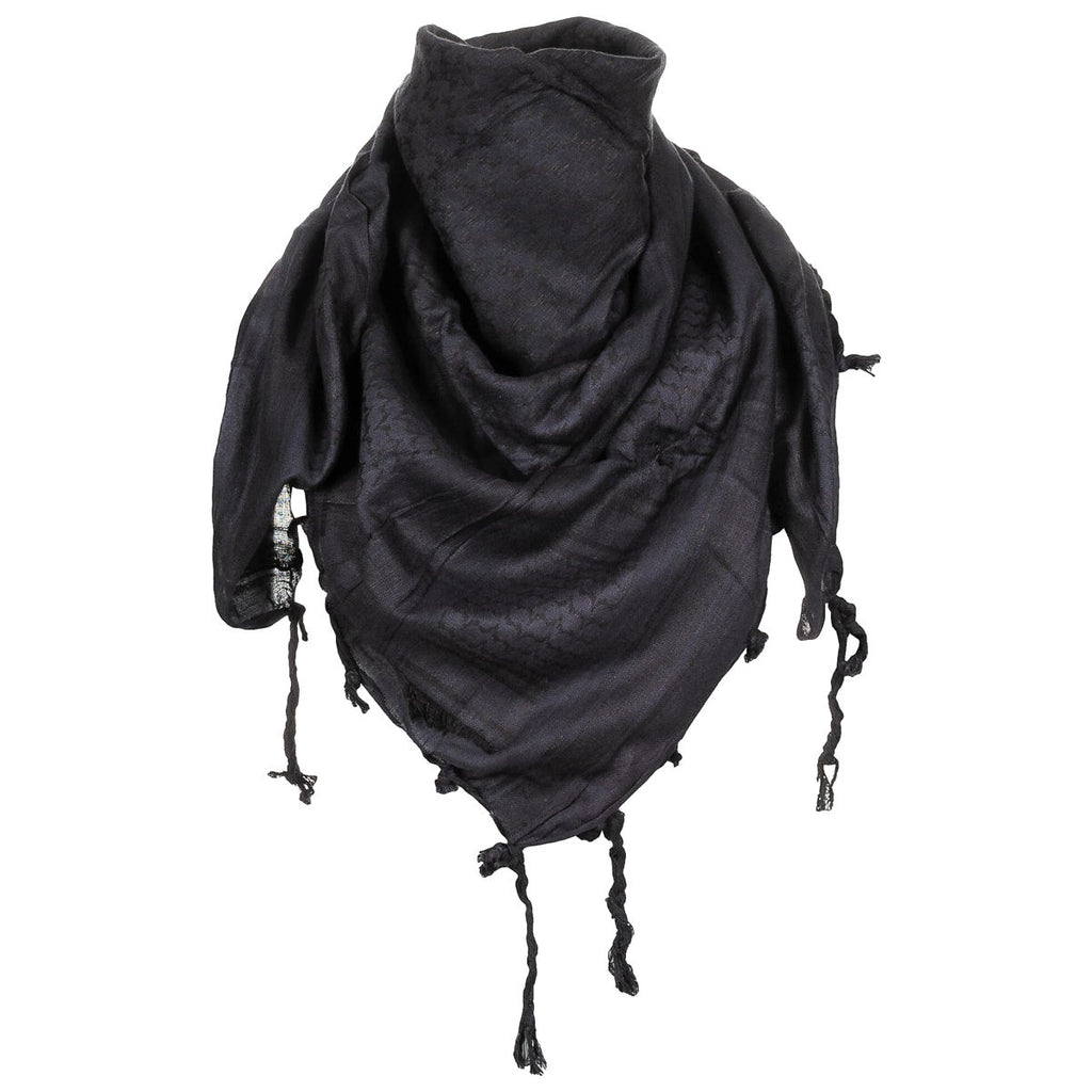 MFH Shemagh Head Scarf Black - Free Delivery | Military Kit