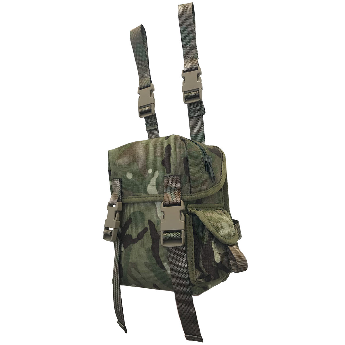 side angle of marauder drop leg ammo dump pouch