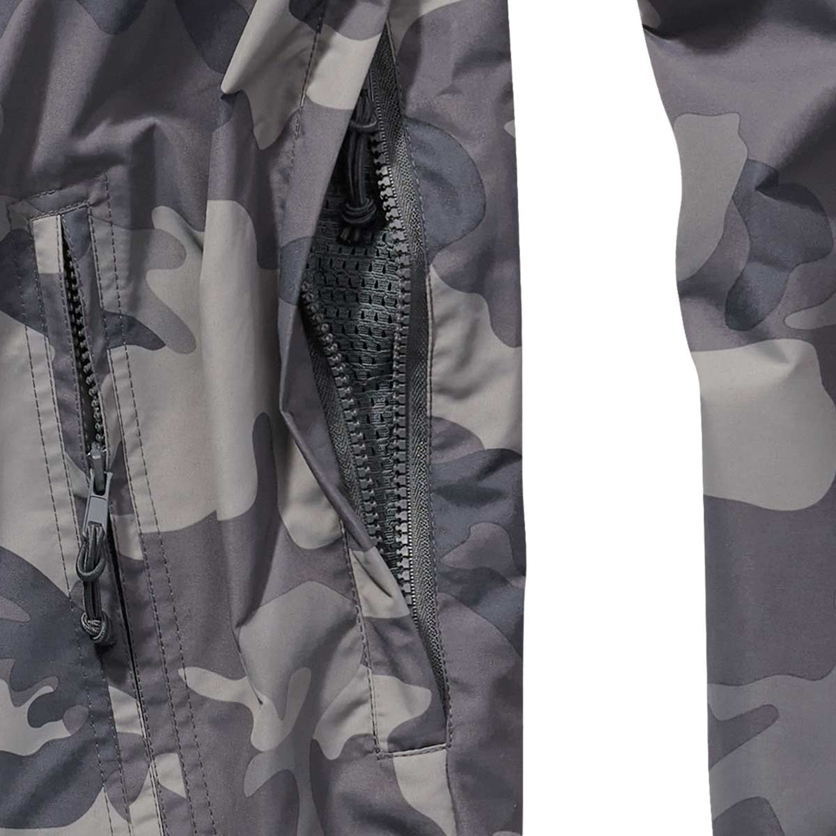 Grey camo windbreaker hotsell