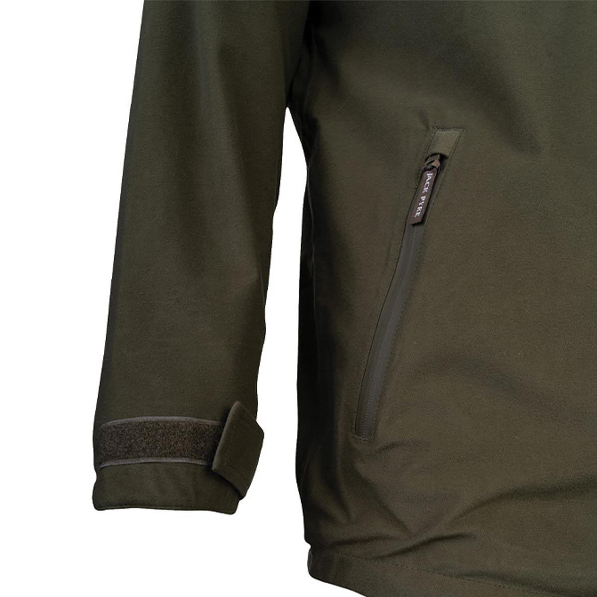 sleeve pocket galbraith smock moss green