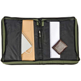 snugpak a4 document holder grab olive flap open