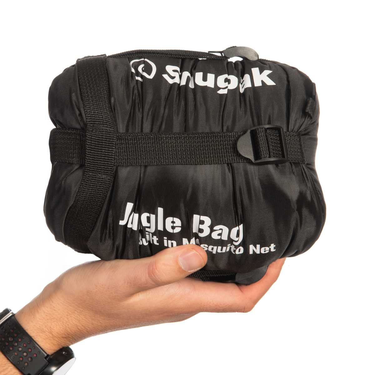 Snugpak Black Jungle Sleeping Bag with Mosquito Net