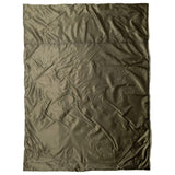 snugpak olive insulated jungle blanket laid flat