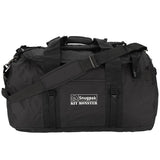 snugpak kit monster 120 litre black side view logo