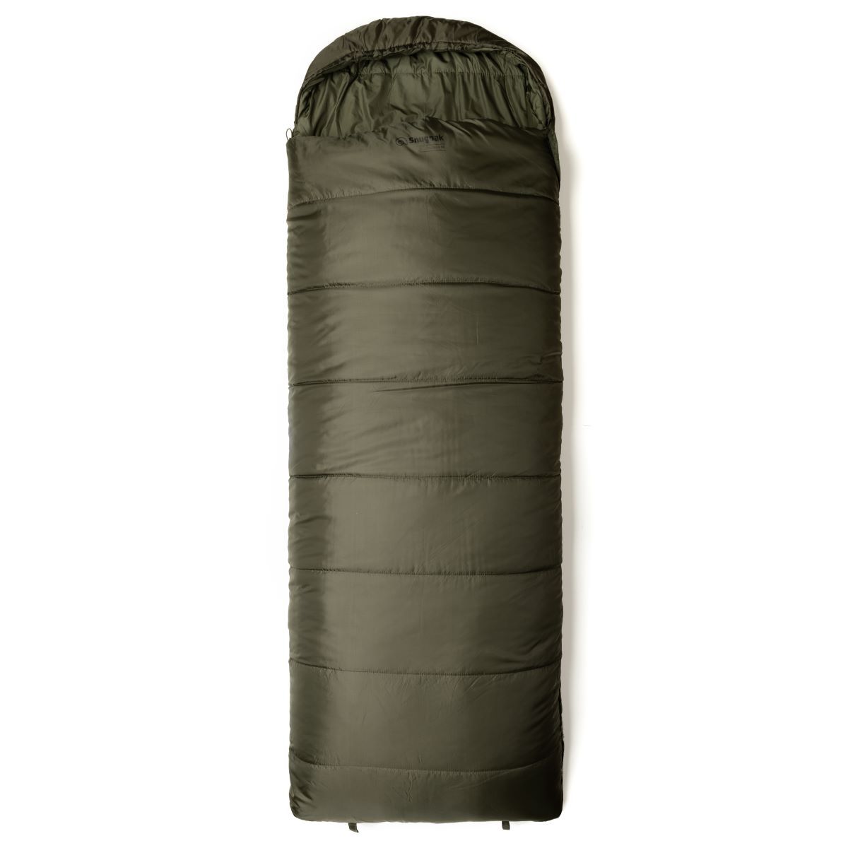 snugpak nautilus square sleeping bag olive closed