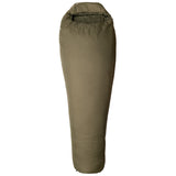 zipped up snugpak softie 9 olive sleeping bag