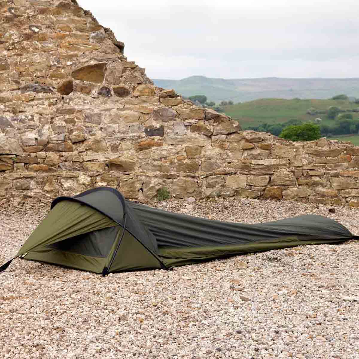 snugpak stratosphere hooped bivi bag olive