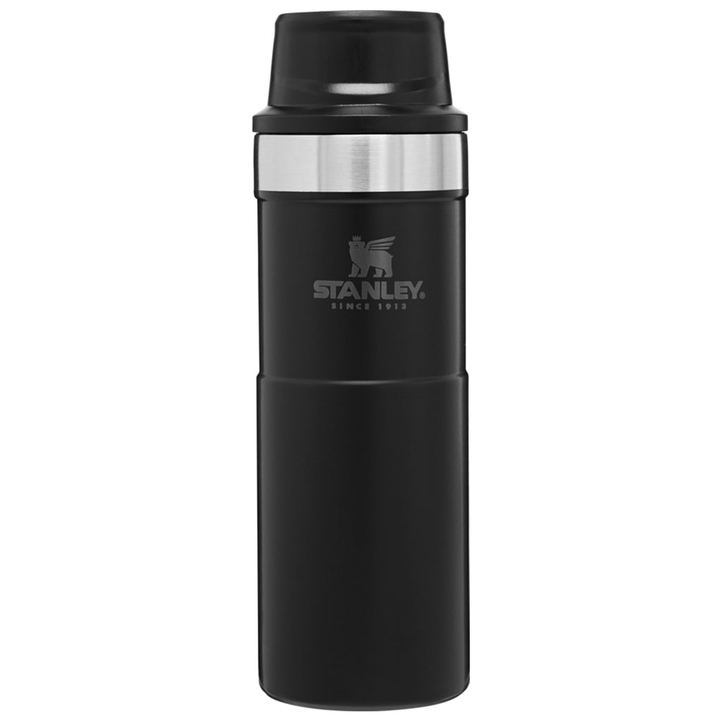 Stanley Classic TriggerAction Travel Mug 470ml Matte Black Pebble