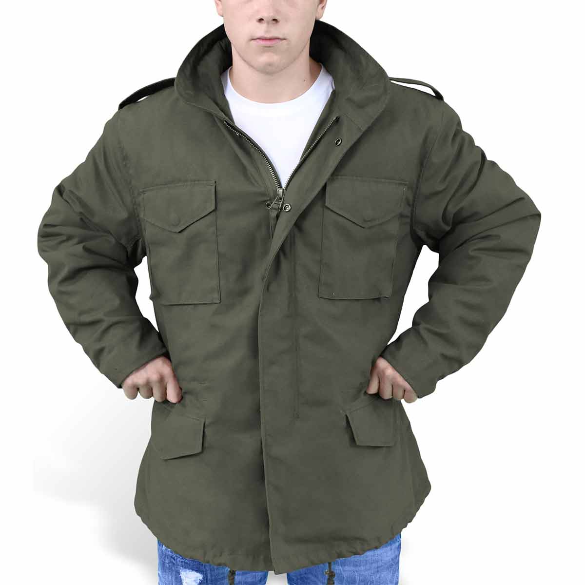 Army surplus m65 jacket best sale