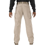 rear of 5.11 stryke pants khaki