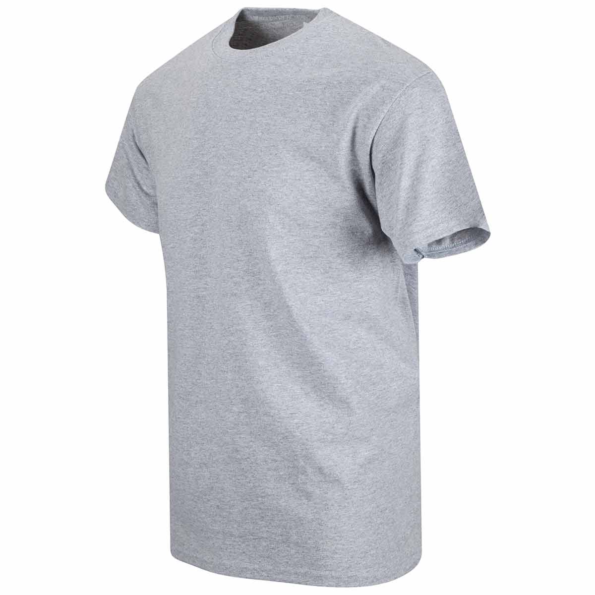 Sport Grey Cotton T Shirt