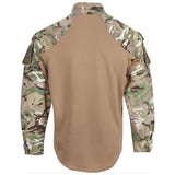 british army ubacs shirt coyote rear new