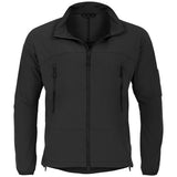 Unzipped Collar of Highlander Hirta Jacket Black