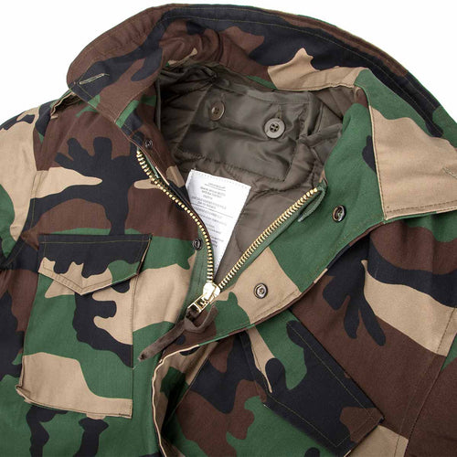 M65 Field Jacket Woodland Camo - Free UK Delivery | Military Kit