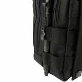 viper black utility splitter pouch pen loop