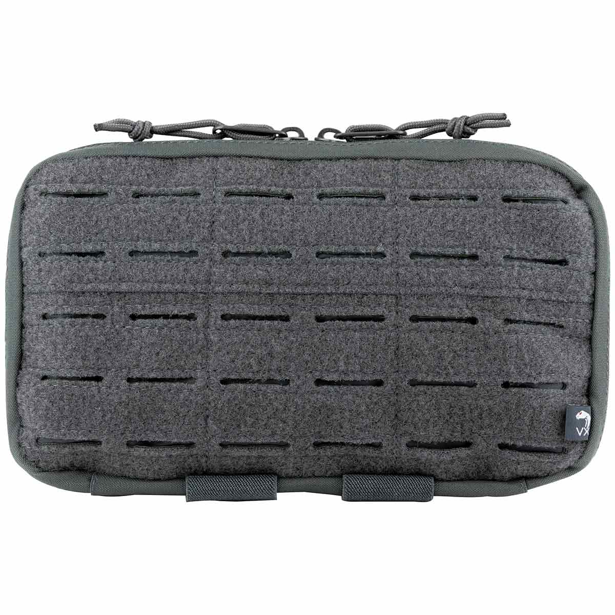 viper vx lazer mag admin pouch front grey