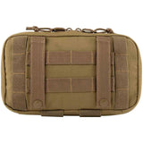 viper lazer admin pouch rear molle straps coyote