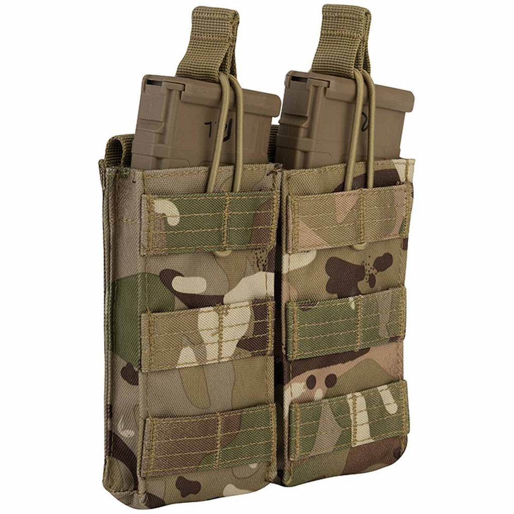 Viper Quick Release MOLLE Double Mag Pouch VCam Camo - MilitaryKit