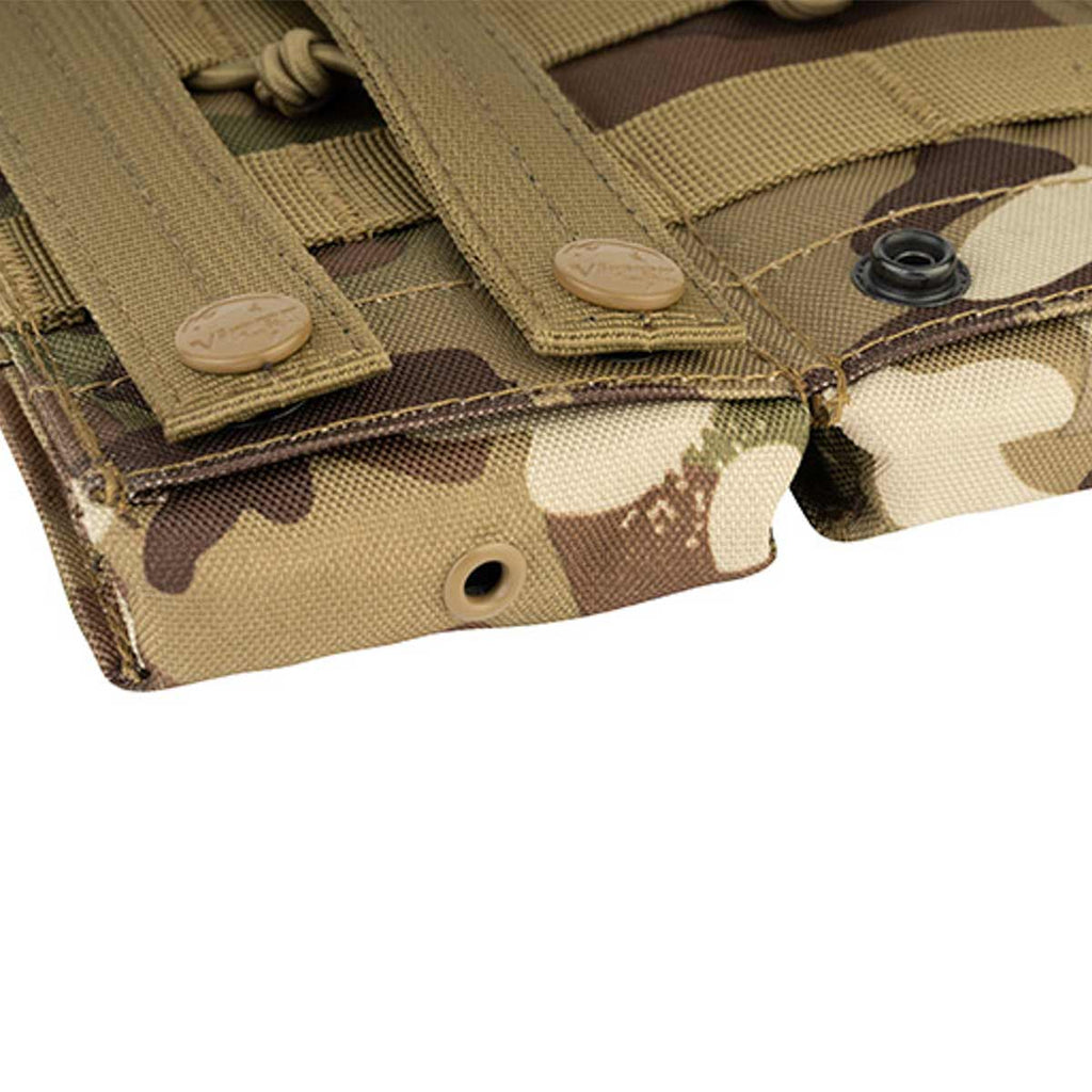 Viper Quick Release MOLLE Double Mag Pouch VCam Camo - MilitaryKit