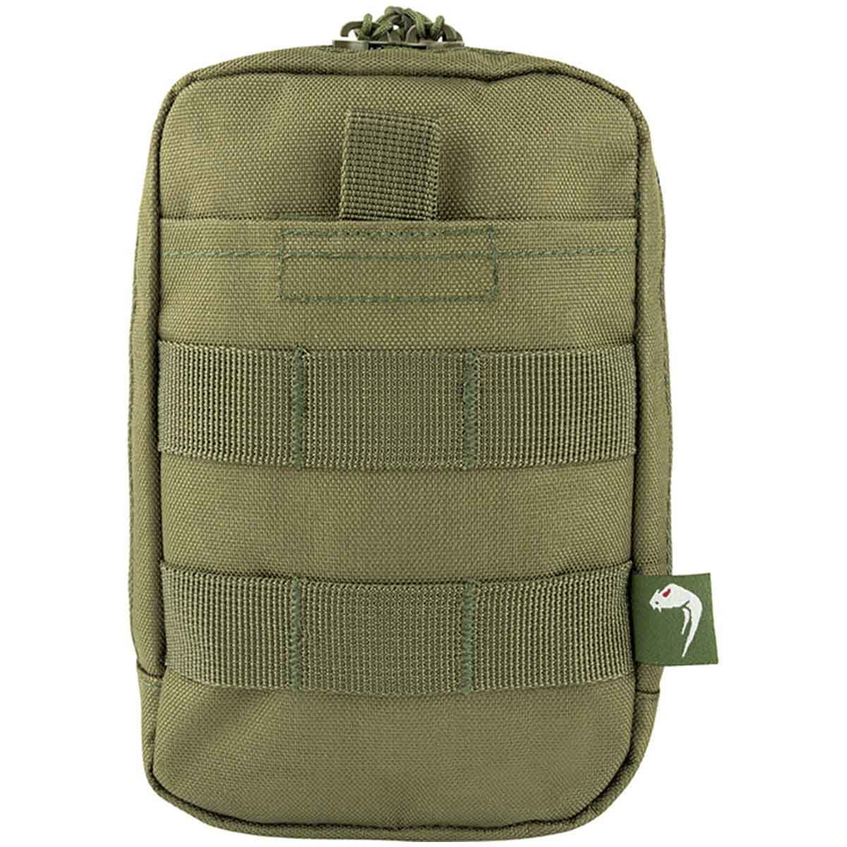 viper splitter utility molle pouch green front