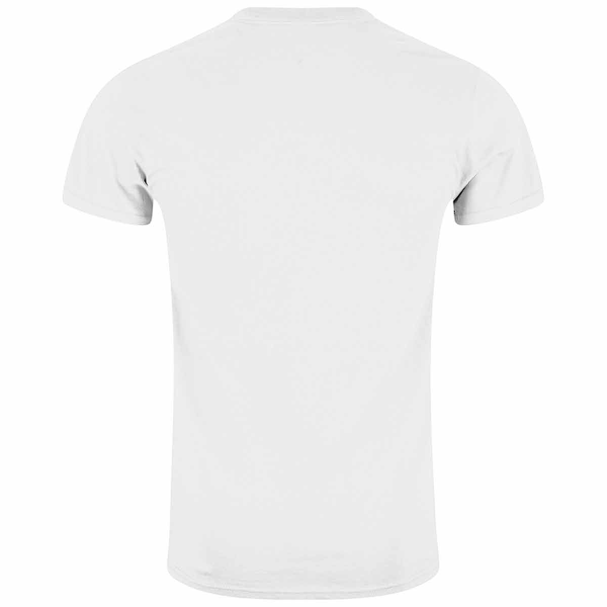 rear white cotton t-shirt