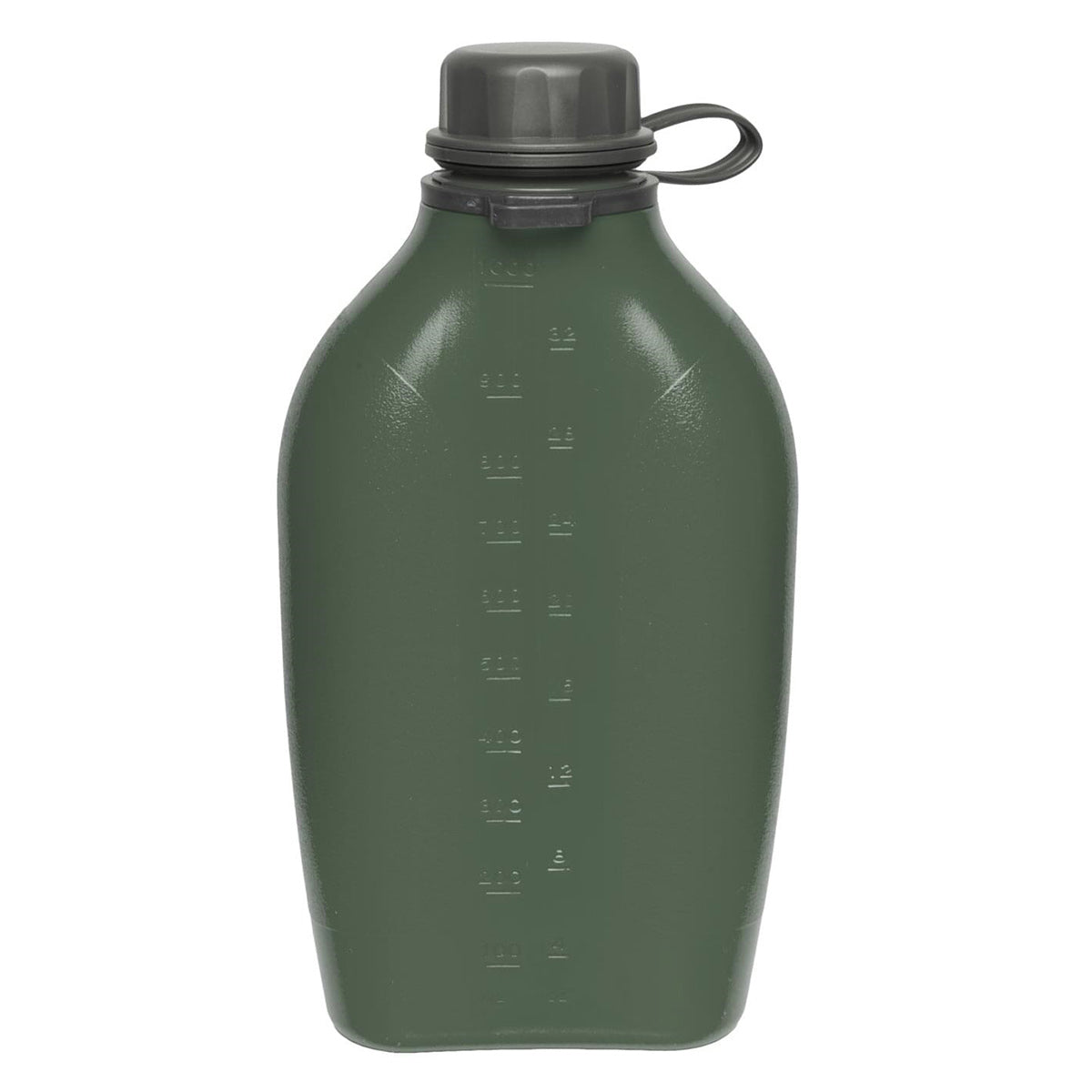 rear of wildo explorer bottle 1l olive green