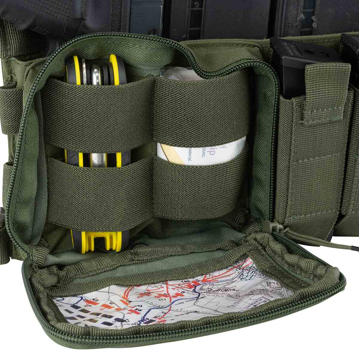 Zipped Pouch of Viper VX Buckle Up Ready Rig Green